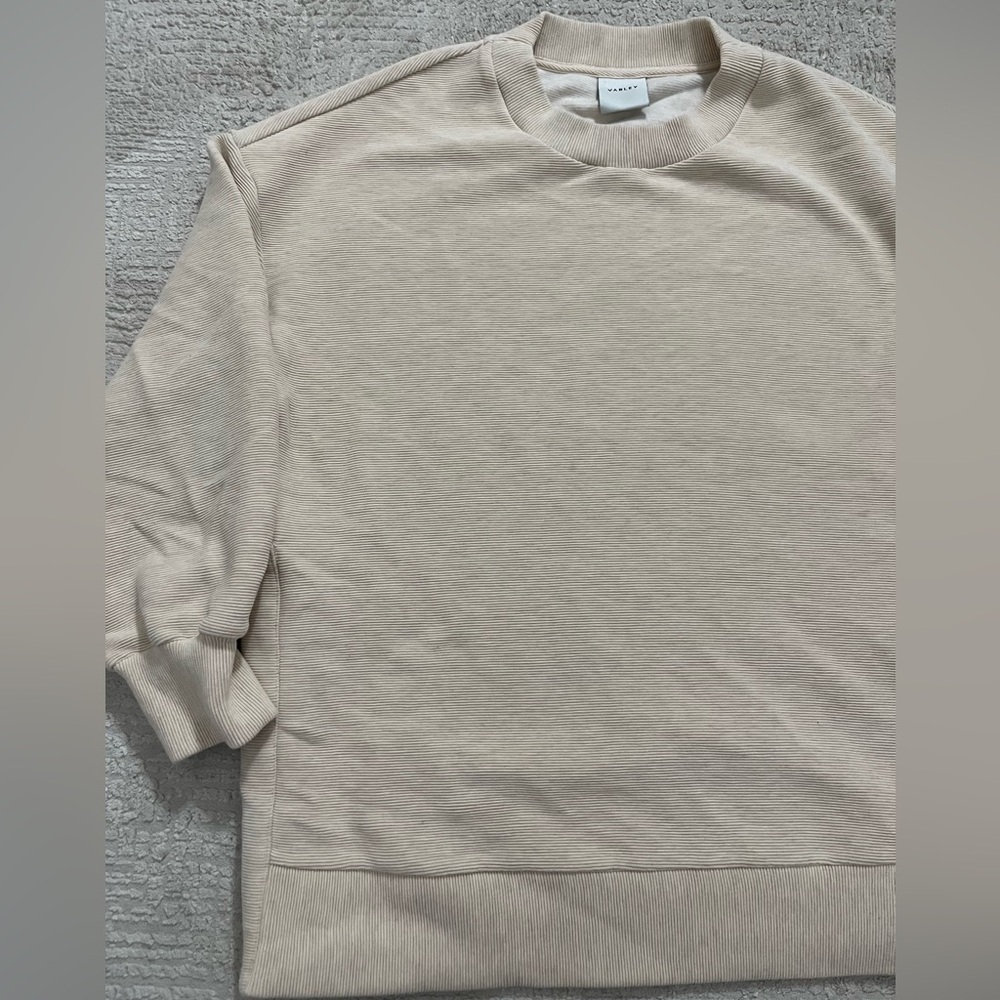 Varley Mae Boyfriend Sweatshirt- Ottoman - Picture 2 of 14